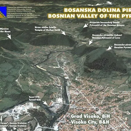 Pyramide View - Blick Auf Sonnenpyramide In Visoco, Bosnien-herzegowina *